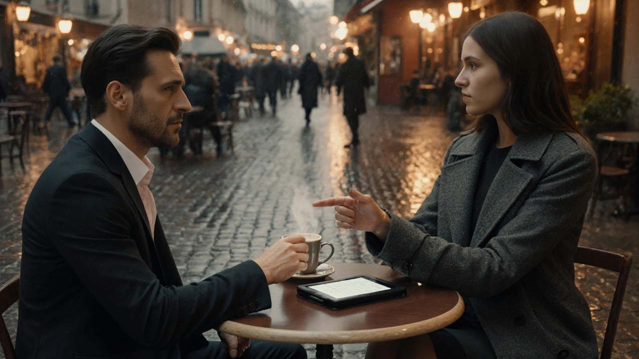 Safe first meeting at a café near Porte de Vincennes with discreet booking on a tablet.