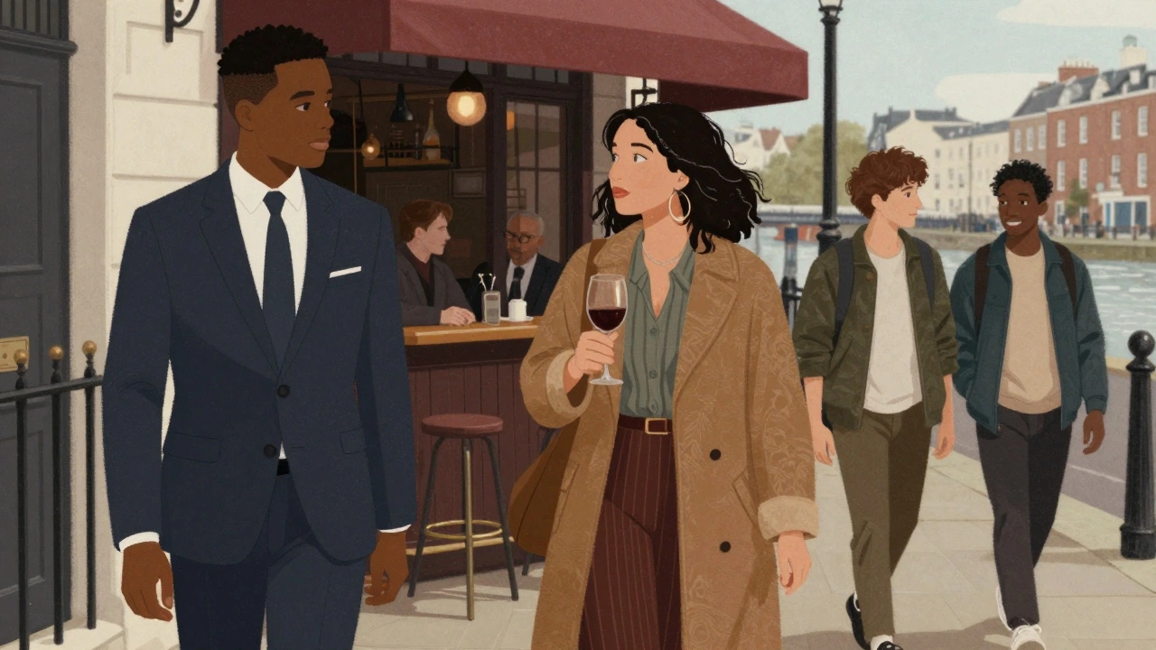 Three different companions in London boroughs: Mayfair, Camden, and Southwark, each in their distinct setting.